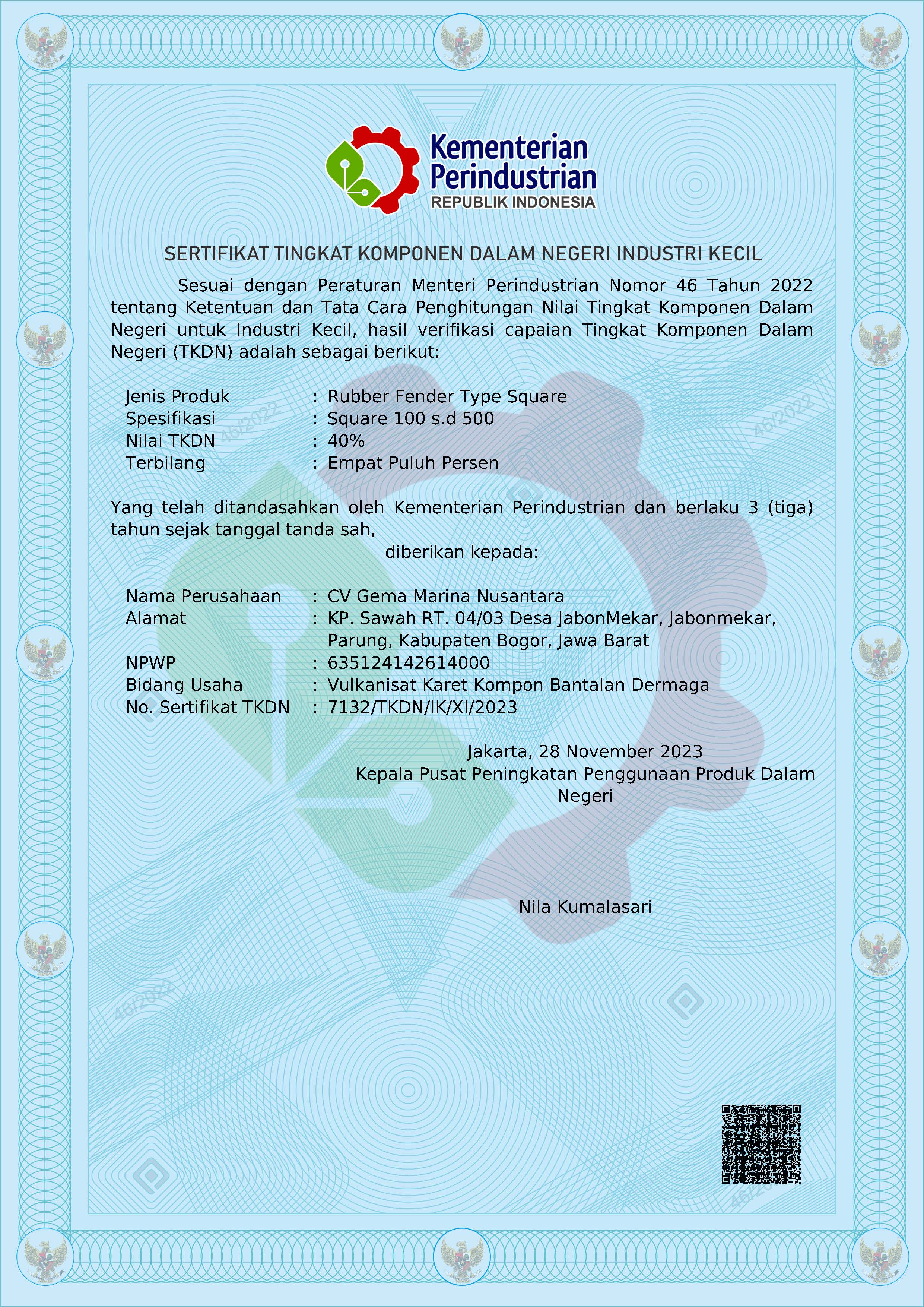 TKDN kami Mencapai 40% - Type Square